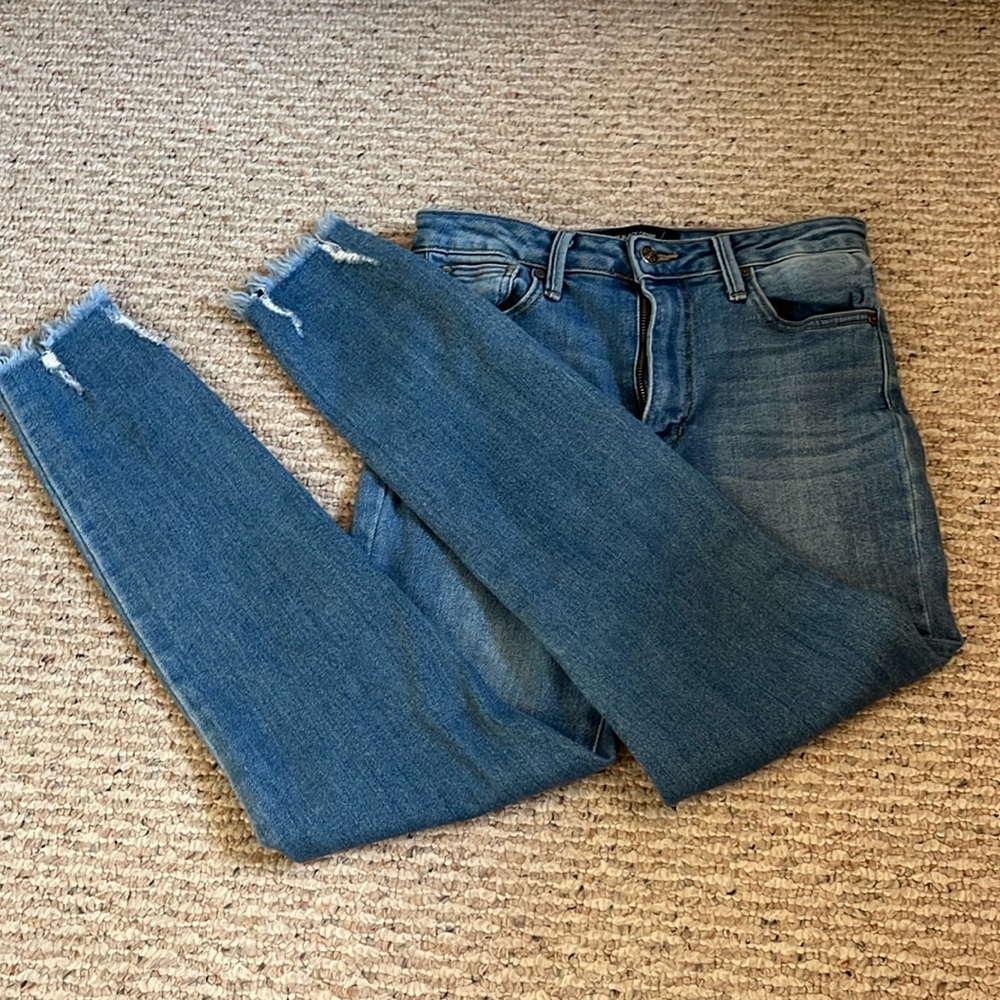 Women’s Just Black Denim Skinny Jeans Size 28